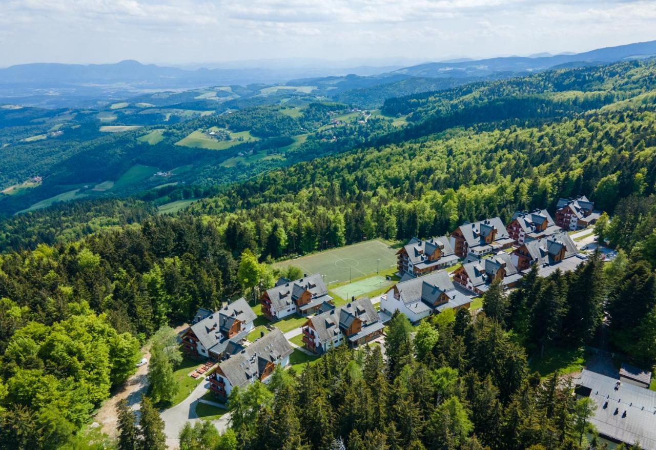 Pohorje Village Wellbeing Resort - Forest Apartments Videc Hočko Pohorje Buitenkant foto