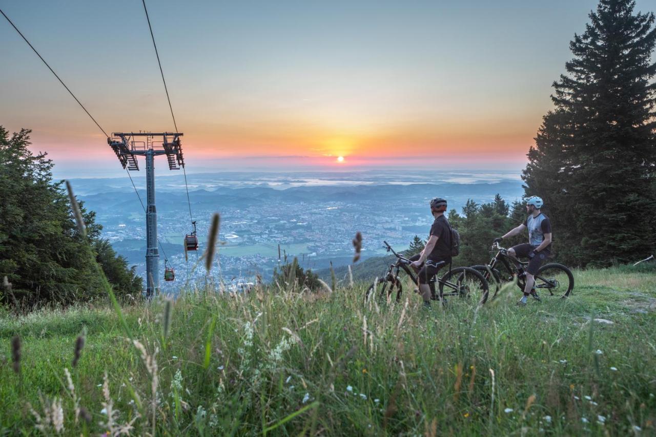 Pohorje Village Wellbeing Resort - Forest Apartments Videc Hočko Pohorje Buitenkant foto