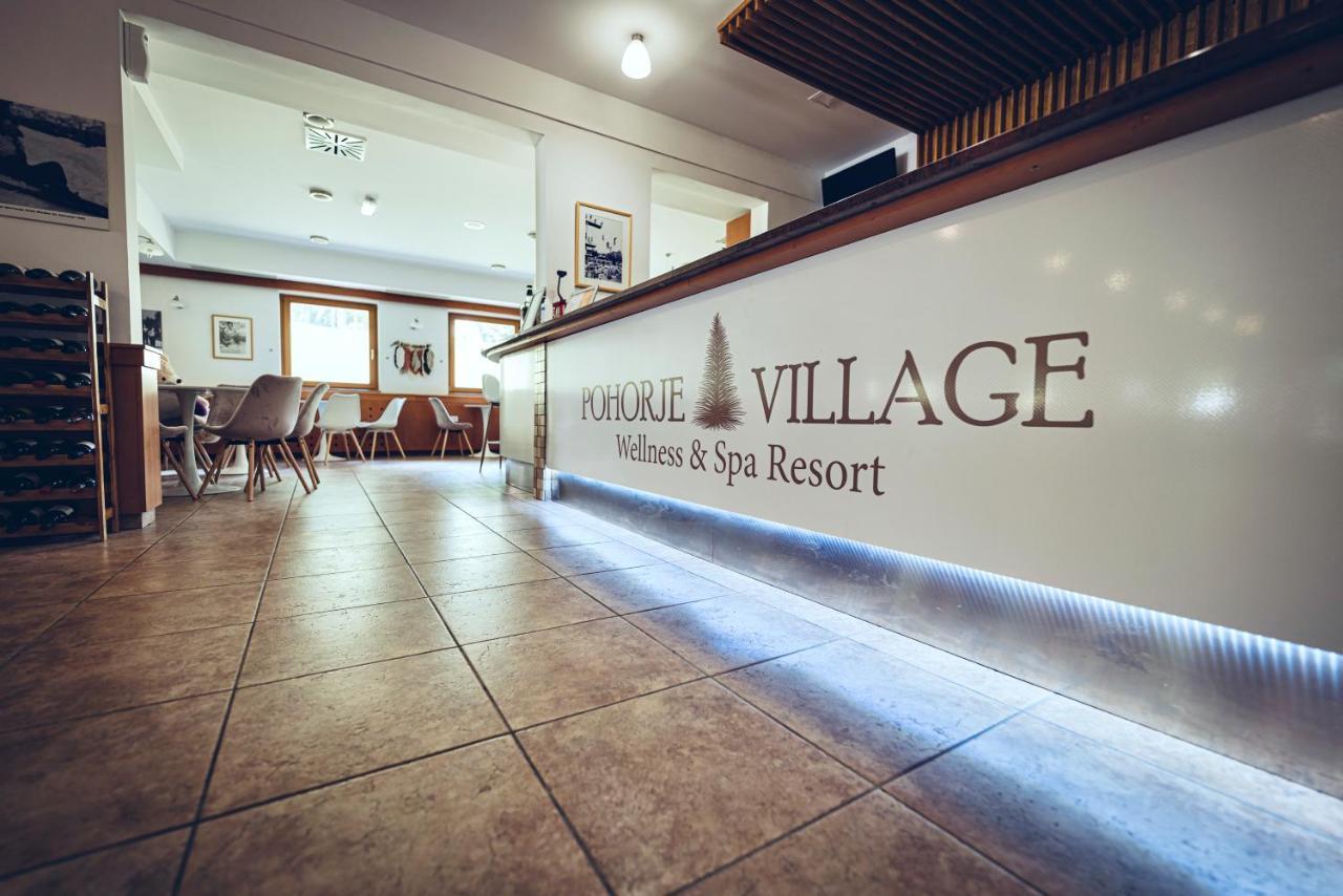 Pohorje Village Wellbeing Resort - Forest Apartments Videc Hočko Pohorje Buitenkant foto